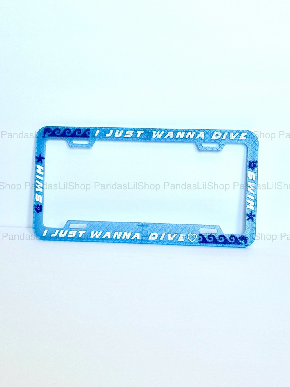 BTS Arirang Swim Themed License Plate Frame